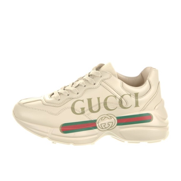 Gucci Leather Sneakers - Picture 1 of 5